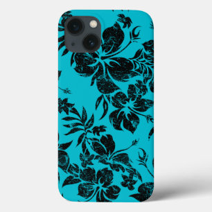 iPhone 13 Case Hibiscus Pareau Floral Hawaï