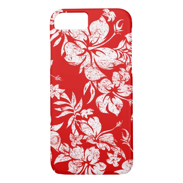 Coques Case-Mate iPhone Hibiscus Pareau Floral Hawaiien (Dos)