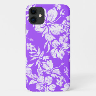 Case-Mate iPhone Case Hibiscus Pareau Hawaiian Floral Violet