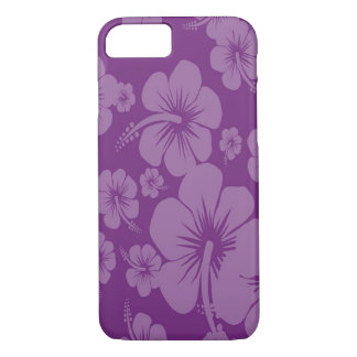 Etui iPhone Case-Mate Hibiscus violet Impression hawaïenne