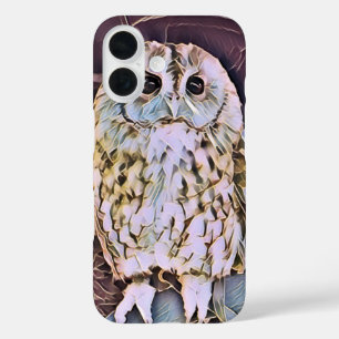 Coque Pour iPhone 16 Hibou