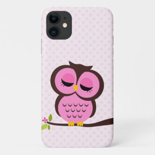 Etui iPhone Case-Mate Hibou assez rose