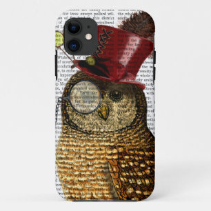 Coque Case-Mate iPhone Hibou avec le casquette supérieur 3