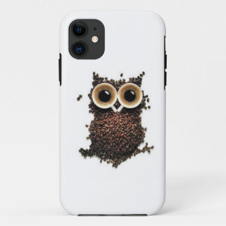 Coques Pour iPhone Hibou de café