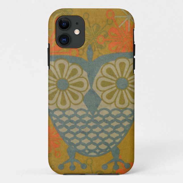 Coques Case-Mate iPhone Hibou de tissu (Dos)