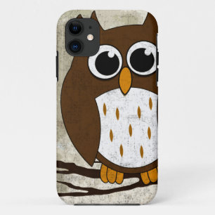 Coque iPhone 11 Hibou été perché