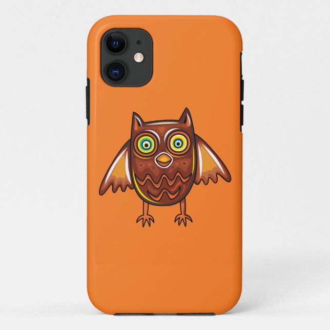 Coques Case-Mate iPhone Hibou mignon (Dos)