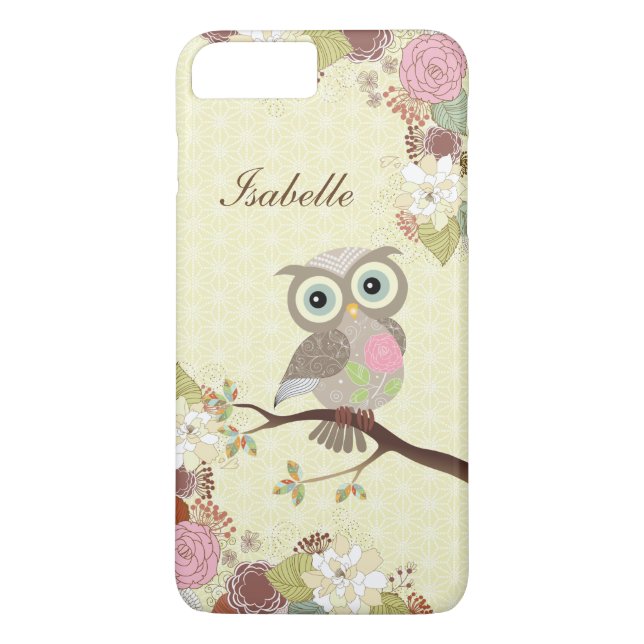 Coques Case-Mate iPhone Hibou principal de entassement de fantaisie dans (Dos)