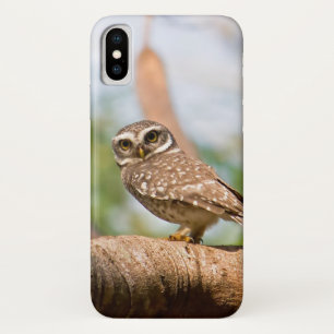 Coque iPhone X Hibou repéré sur le vol de matin