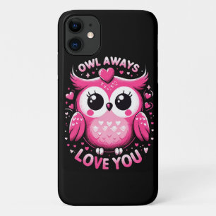 Case-Mate iPhone Case Hibou t'aime toujours - Saint-Valentin