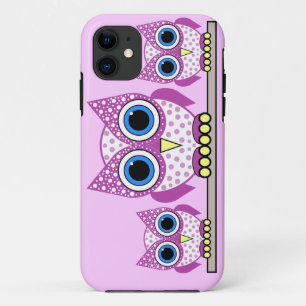 Coque iPhone 11 hiboux mignons