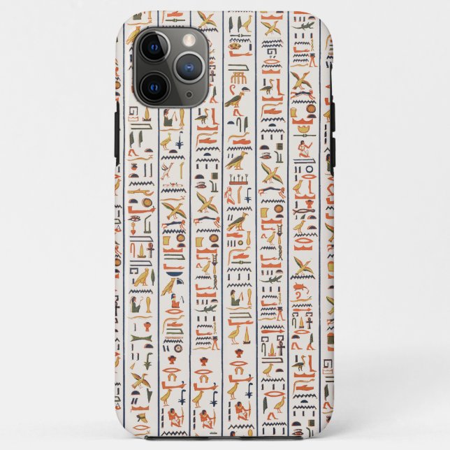 Coques Case-Mate iPhone hiéroglyphes de l'ancienne égypte motif histo (Dos)