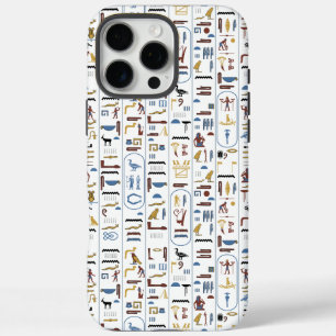 Coque iPhone 16 Pro Max Hiéroglyphes égyptiens antique Pharaon Egypte Art