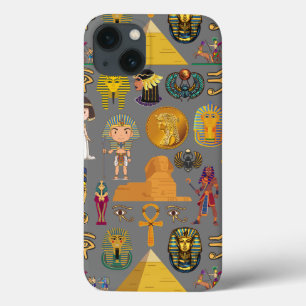 Case-Mate iPhone Case Hiéroglyphique égyptien ancien -Pharaon Motif