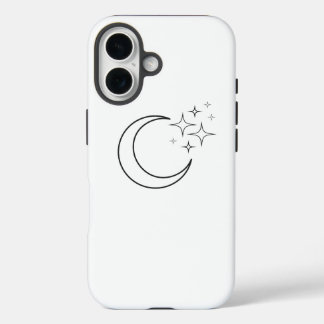 Coque Pour iPhone 16 Hilal et les étoiles