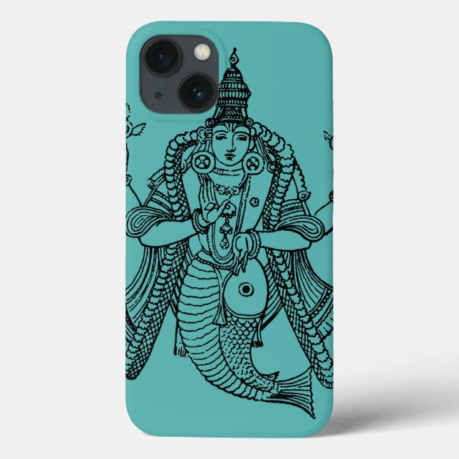 Coques Case-Mate iPhone Hinduism: Vishnu (Verso)