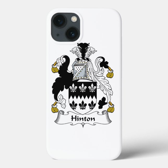 Coques Case-Mate iPhone Hinton Family Crest (Verso)