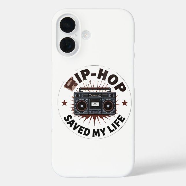 Coques Case-Mate iPhone Hip-Hop Saved My Life (Verso)