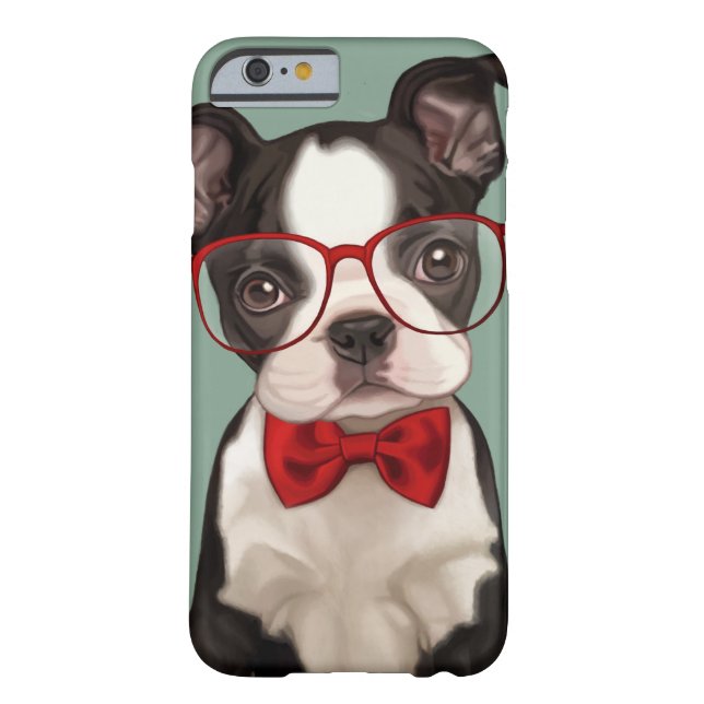 Coques Case-Mate iPhone Hippie Boston Terrier (Dos)