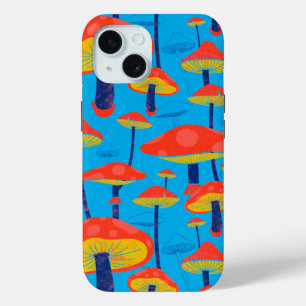 Coque Case-Mate iPhone Hippie Dreamy Retro Vibe Enchanter Champignons