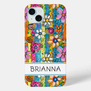 Coque Case-Mate iPhone Hippie Flower Power Personnalisé