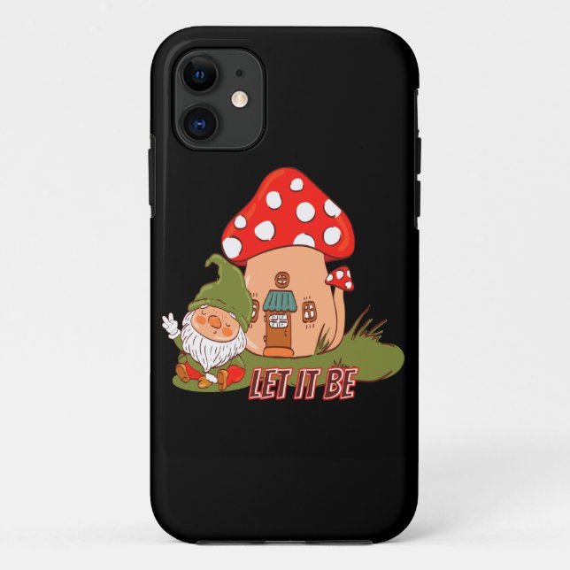 Coques Case-Mate iPhone Hippie Que Ça Soit Gnome (Dos)