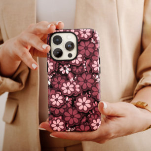 Case-Mate iPhone Case Hippie rose foncé iPhone 60s Hippie iPhone 13