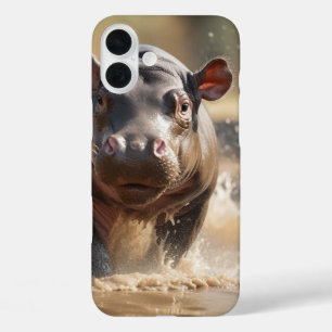 Coque Pour iPhone 16 Plus Hippo