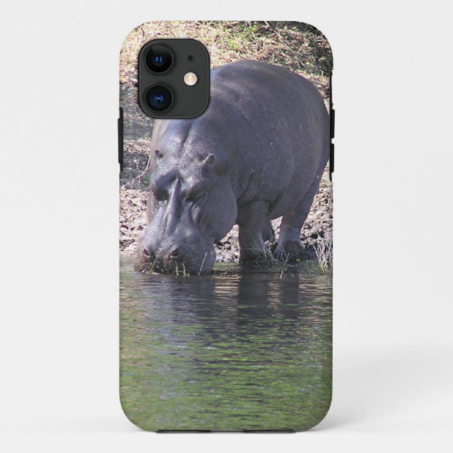 Coques Case-Mate iPhone "HIPPO AT THE RIVER"Coque-Mate Tough Xtreme iPhone (Dos)