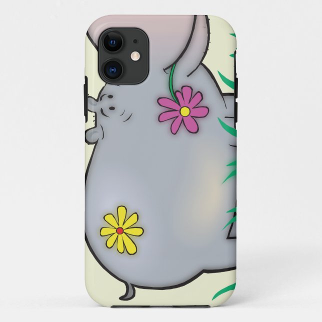 Coques Case-Mate iPhone hippopotame hippie mignon (Dos)