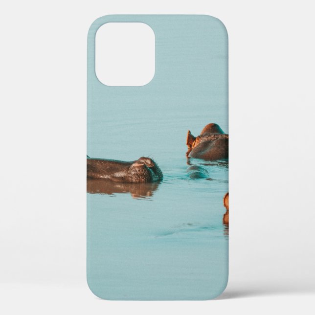 COQUES Case-Mate iPhone HIPPOS REFROIDISSANT DANS LE BARRAGE (Verso)