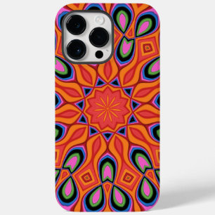 Coque Case-Mate iPhone Hipster Mandala Retro Orange