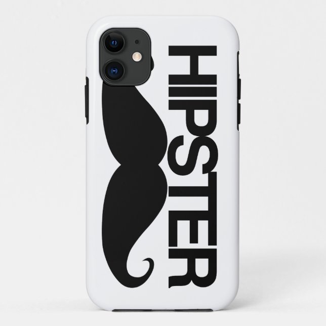 Coques Case-Mate iPhone Hipster Stache (Dos)