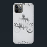 Case-Mate iPhone Case Histoire de Carrosse Argenté Élégant Livre Blanc P<br><div class="desc">Étui de Téléphone de Style Designer Glamour en Cristal Rose Brillant Verre</div>