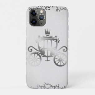 Case-Mate iPhone Case Histoire élégante de calèche argentée Livre blanc 