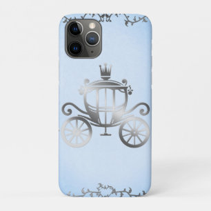 Case-Mate iPhone Case Histoire élégante de la princesse bleue en argent