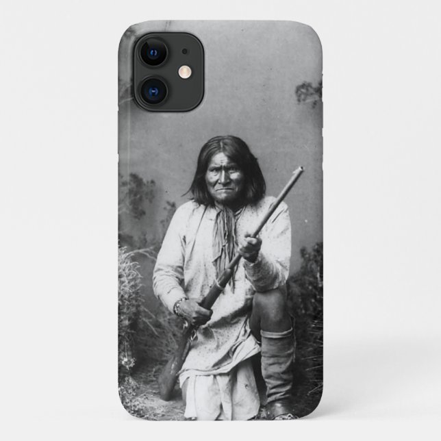 Coques Case-Mate iPhone Historique Iconique Amérindien Geronimo (Dos)