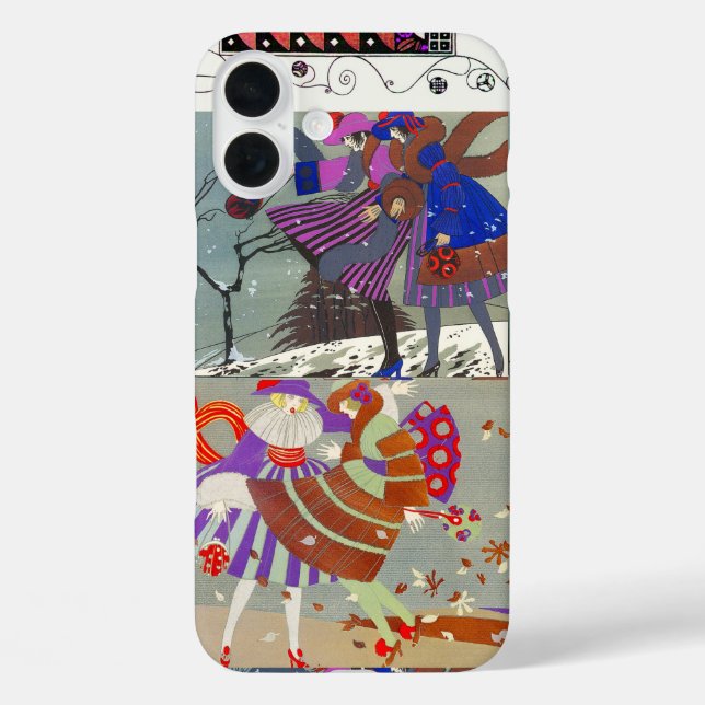 COQUES Case-Mate iPhone HIVER ET AUTOMNE / CONCEPTEUR DE COSTUME MODE (Verso)