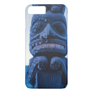 Coque Case-Mate Pour iPhone Hiver sculpté Totem de l'Alaska Pole Photo Conçu