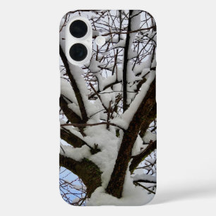 Coque Pour iPhone 16 Hiver Snowtree Photo de la Couronne -