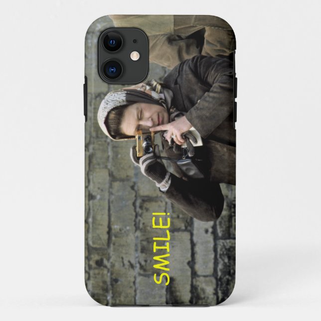 Coques Case-Mate iPhone HM Queen Elizabeth Camera Souriez ! (Dos)