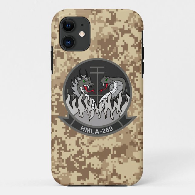 Coques Case-Mate iPhone HMLA-269 "les trafiquants d'armes" Camo marin (Dos)