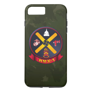 Coque iPhone 7 Plus HMX-1 "marine une" Camo vert-foncé
