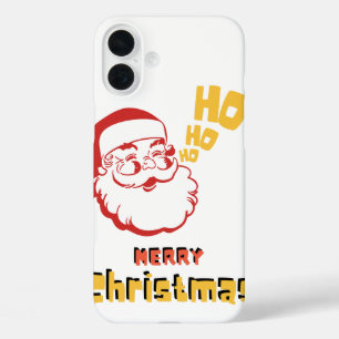 Coque Pour iPhone 16 Plus Ho Ho Ho