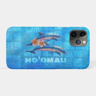 Case-Mate iPhone Case HO’OMAU - Collage primitif des dauphins hawaïens