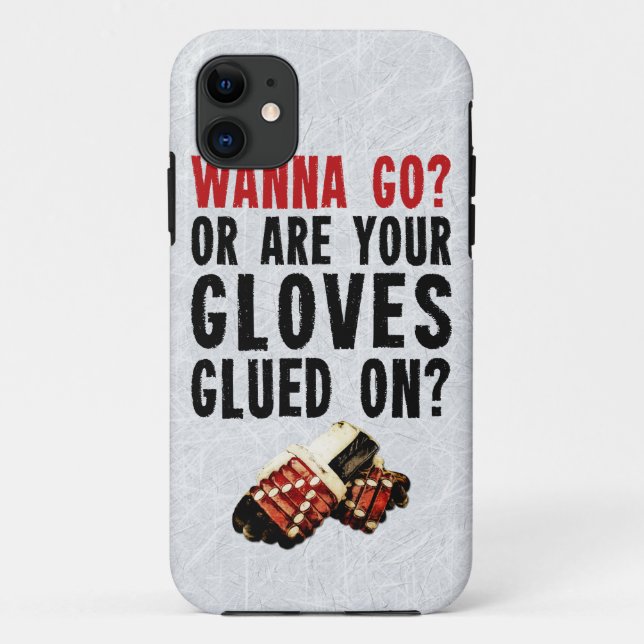 Coques Case-Mate iPhone Hockey Enforcer Wanna Go (Dos)