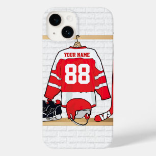 Coque Pour iPhone 14 Hockey sur glace du Jersey