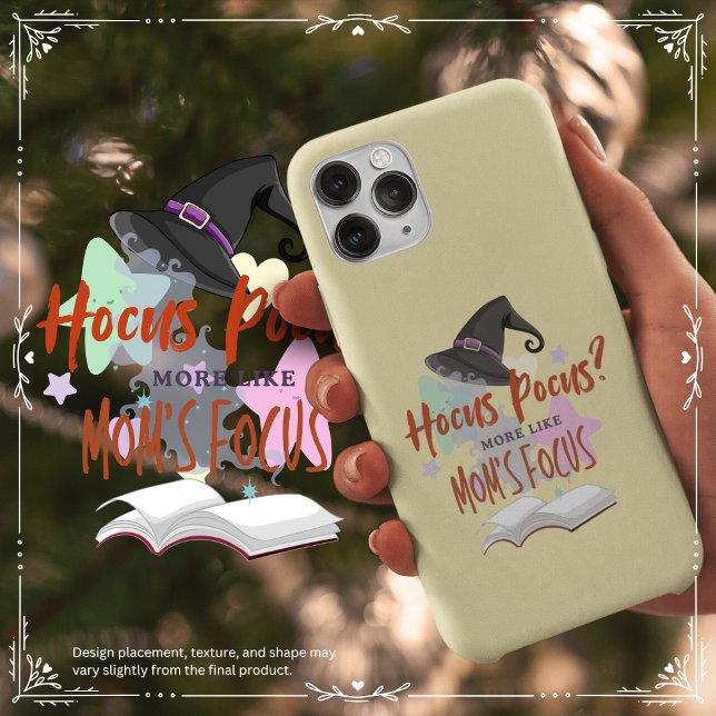 Coques Case-Mate iPhone Hocus Pocus ? Plutôt comme le focus de maman (Hocus Pocus? More Like Mom's Focus Cover from The Beekeeper Store)