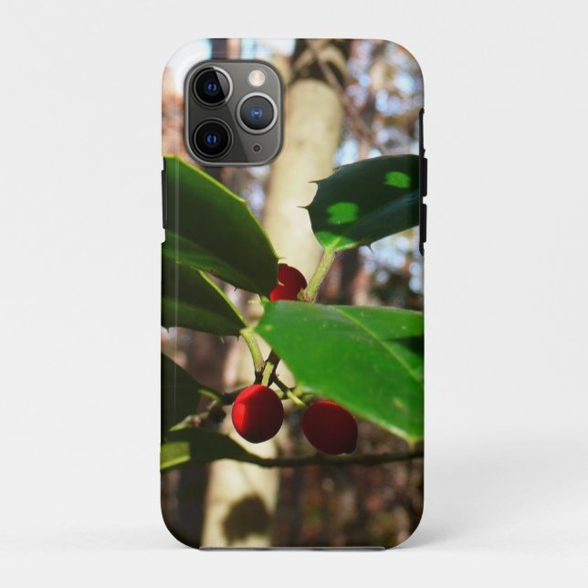 Coques Case-Mate iPhone Holly Leaves (Dos)