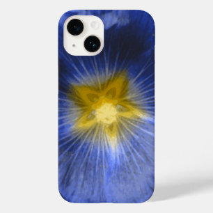 Coques Pour iPhone Hollyhock Flower Bleu magnifique